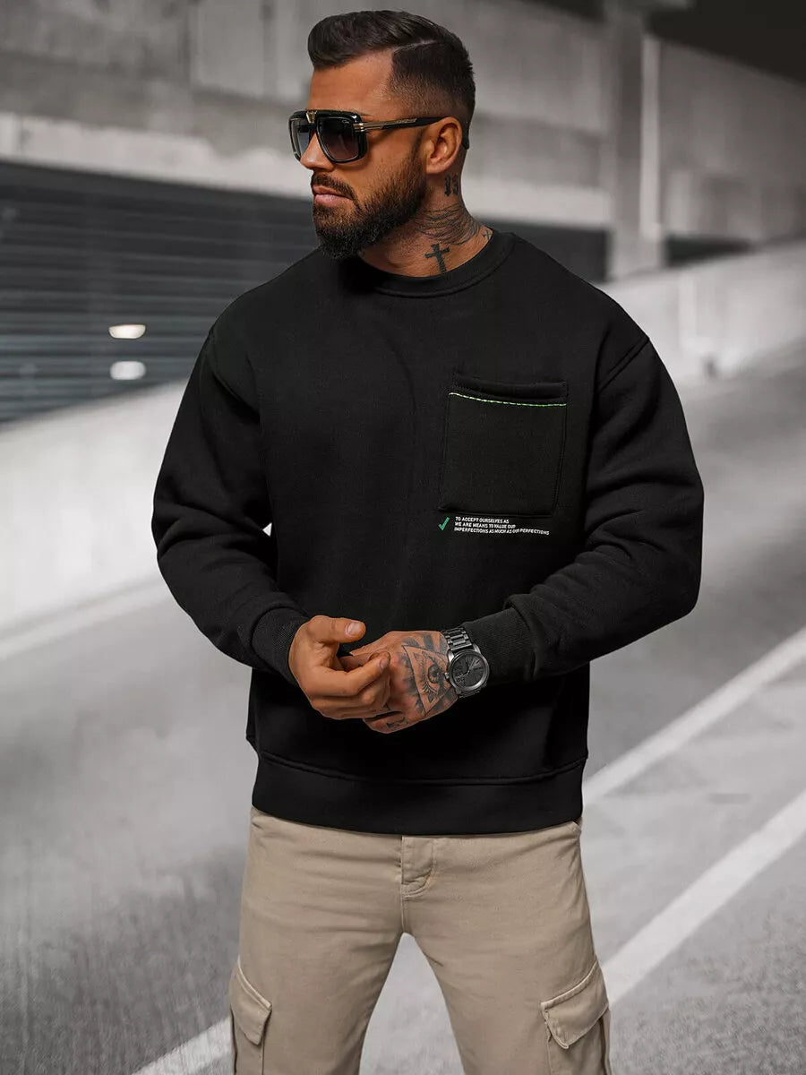 Men's black sweater Disc