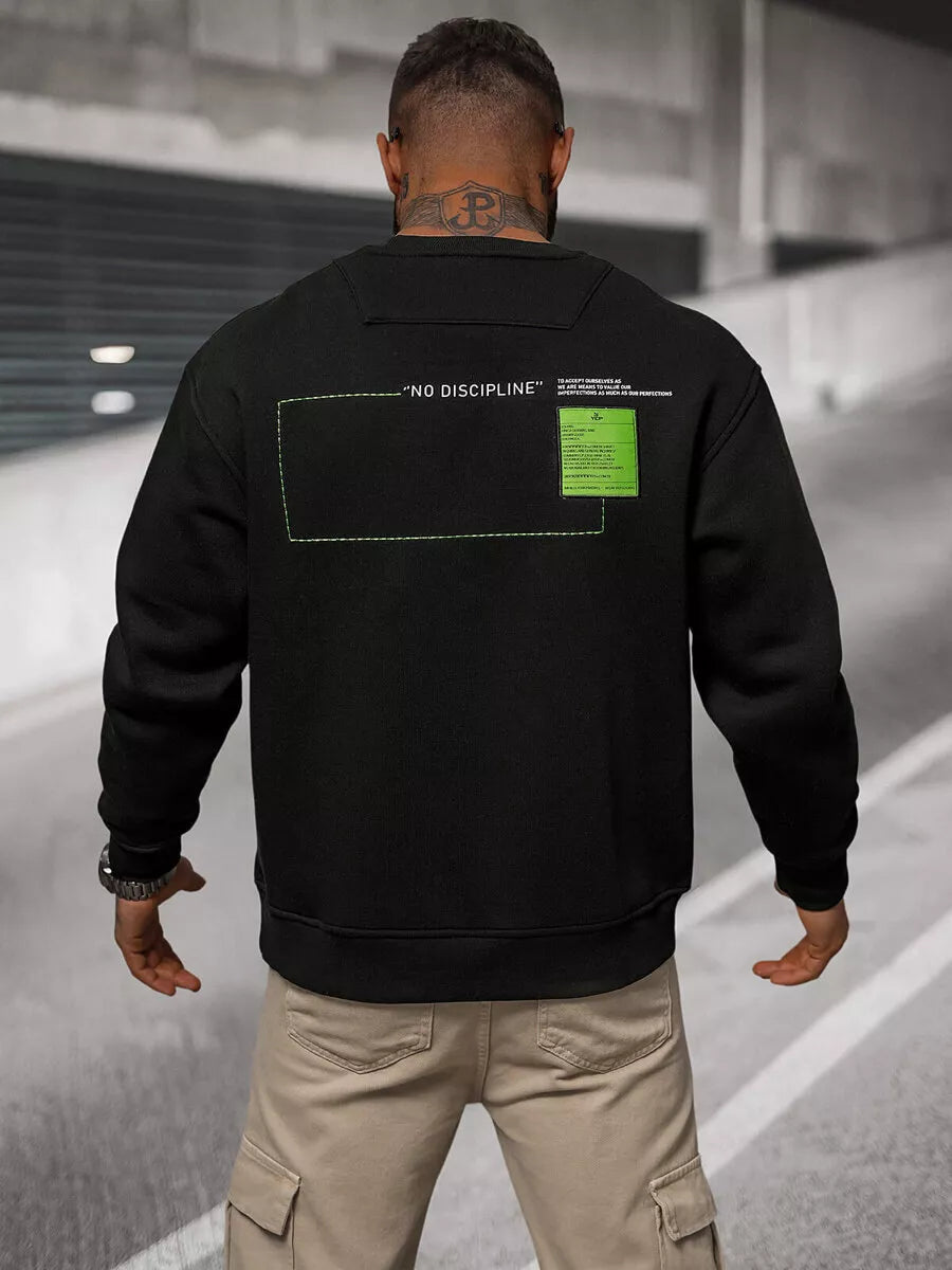 Men's black sweater Disc