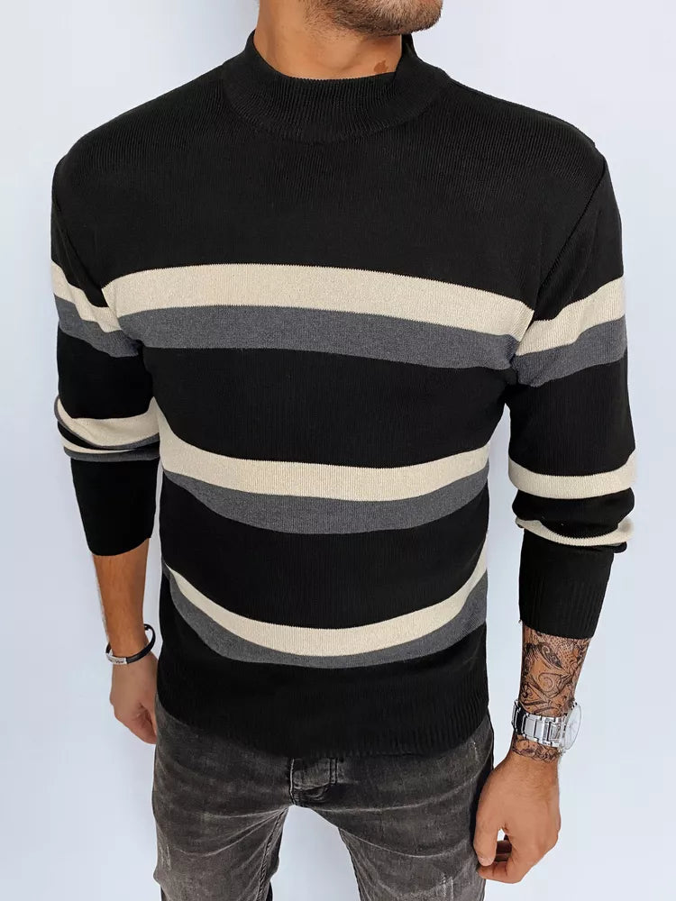 Men's black sweater Enol