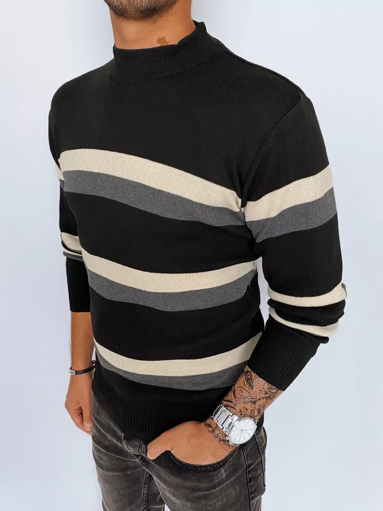 Men's black sweater Enol