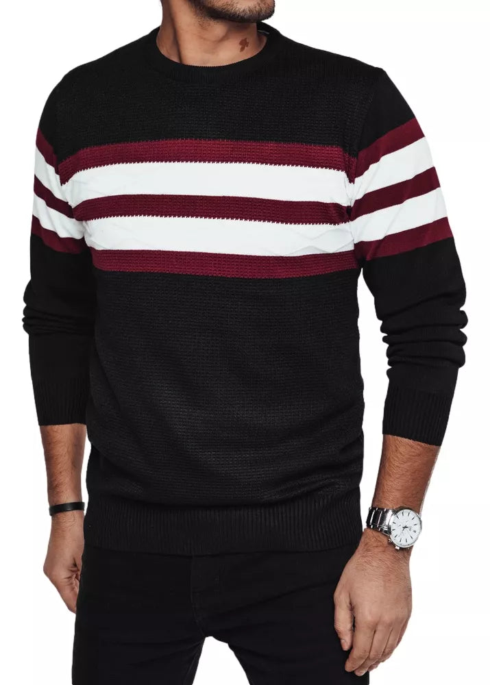 Men's black sweater Firol