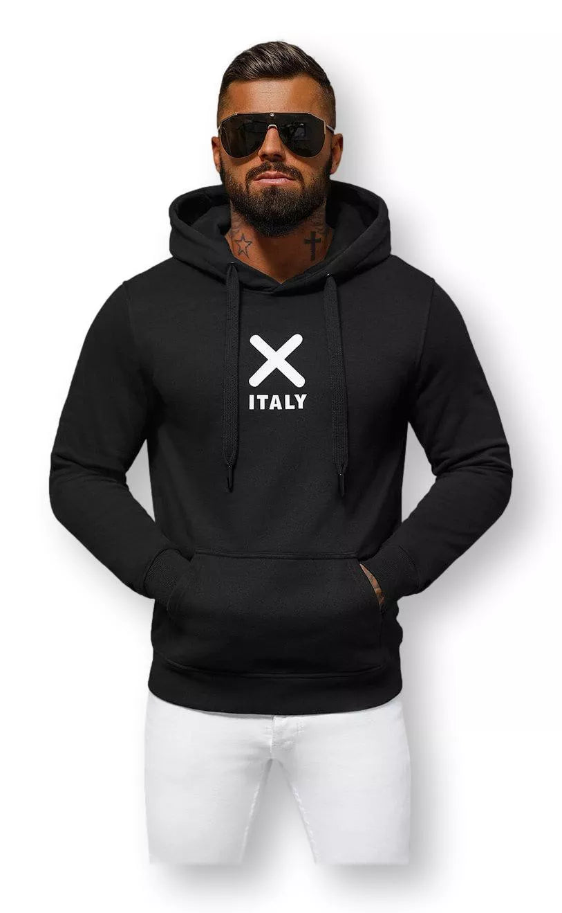 Men's black sweater Italy