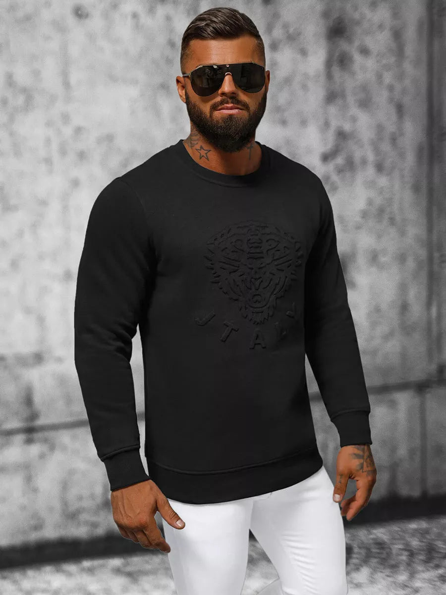 Men's black sweater Italy