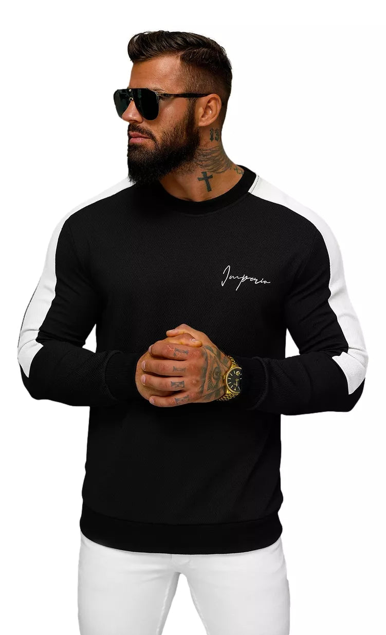 Men's black sweater Janper