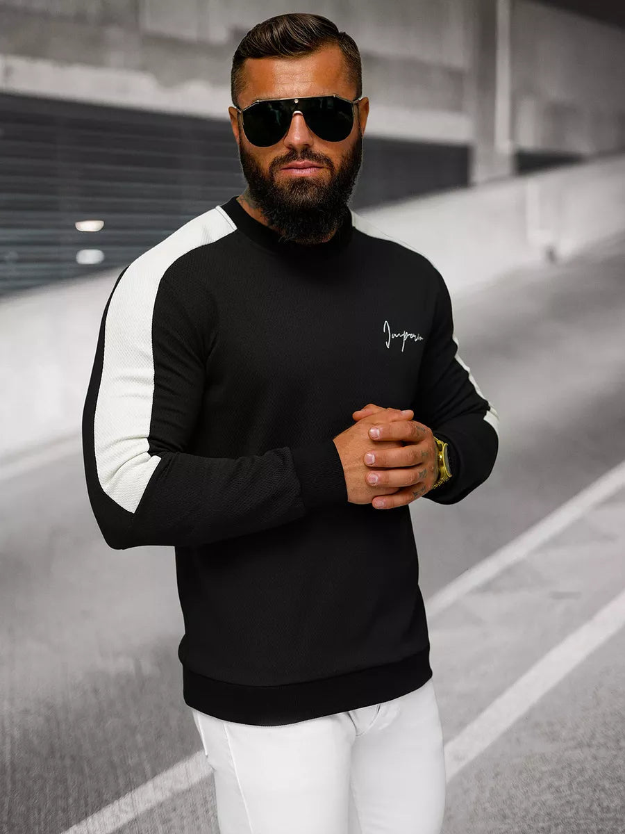 Men's black sweater Janper