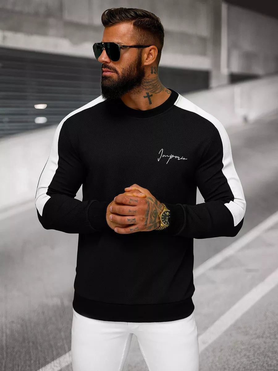 Men's black sweater Janper
