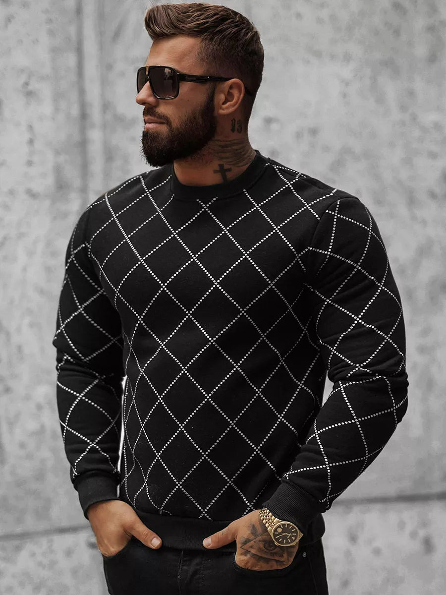 Black men's sweater Karon