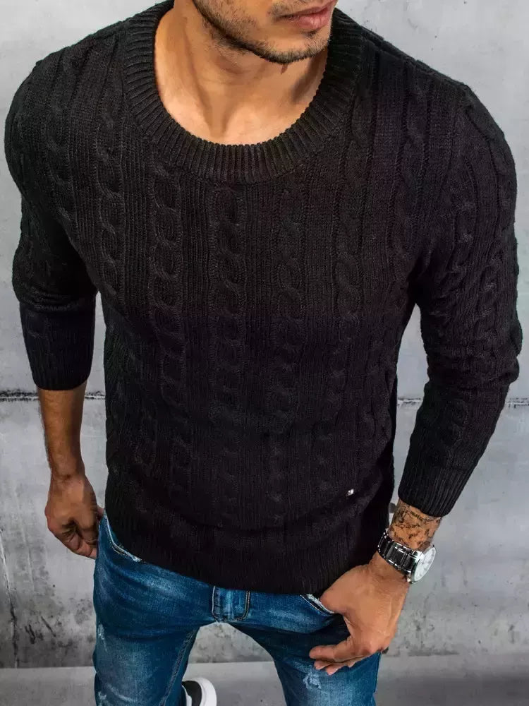 Black men's sweater Lomel