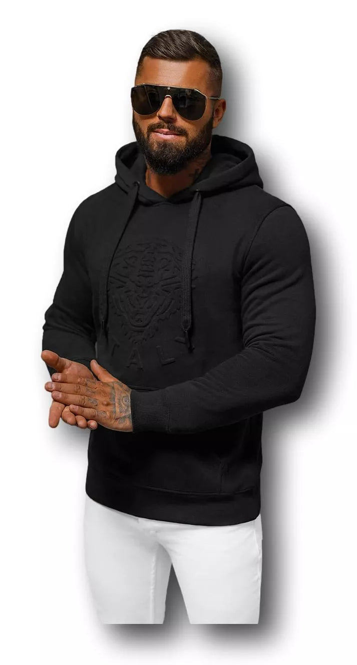 Men's black sweater Luke