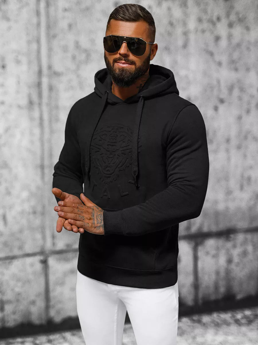 Men's black sweater Luke