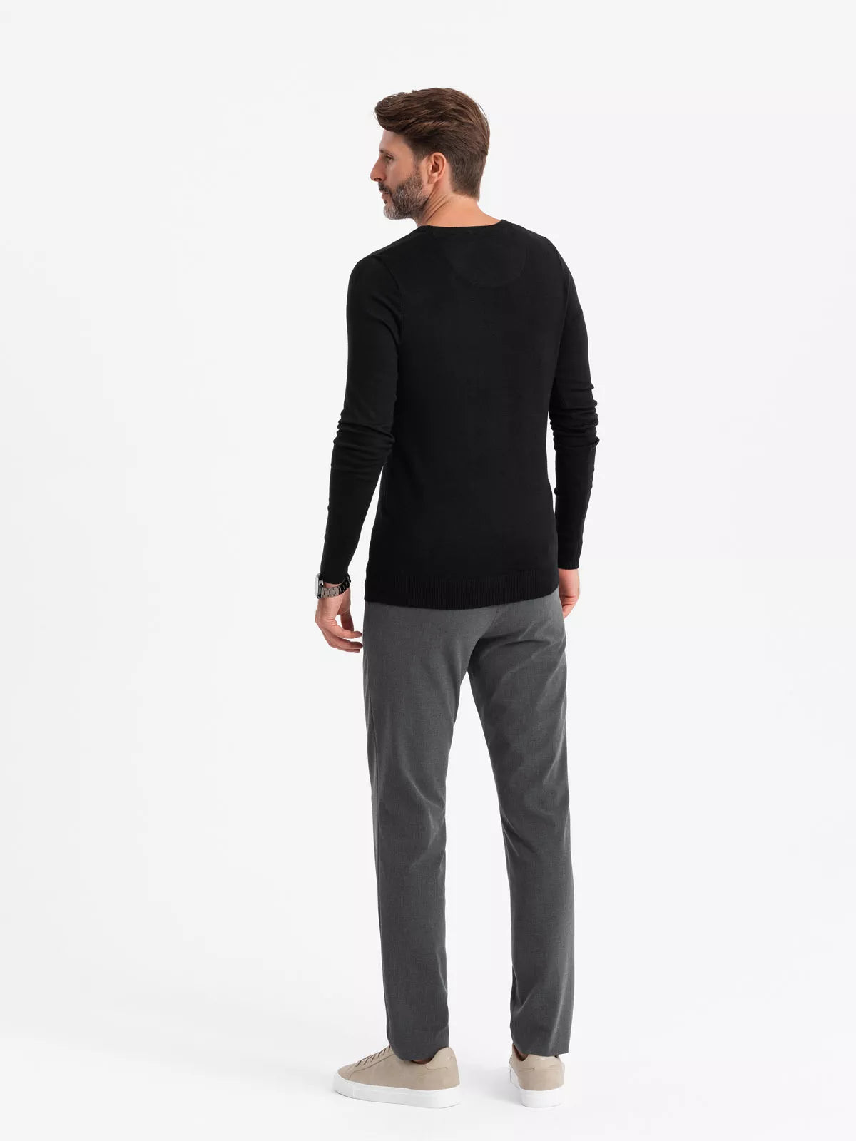 Men's black sweater Oscar