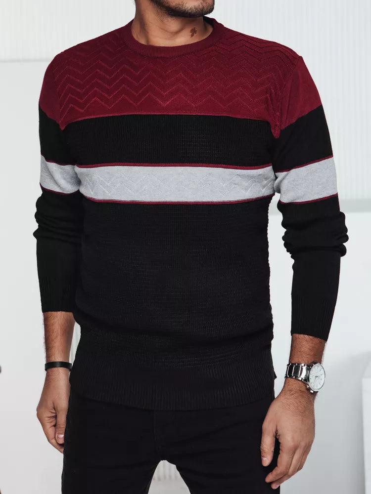 Men's black sweater Ovin