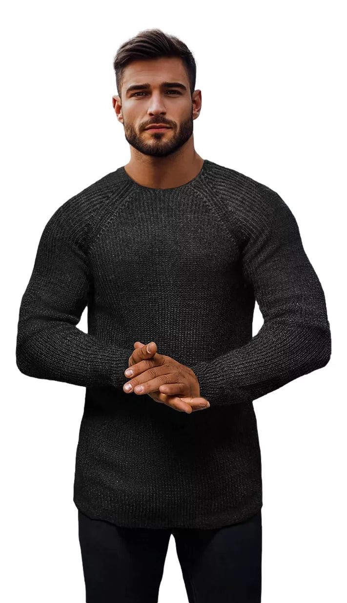 Black men's sweater Pedro