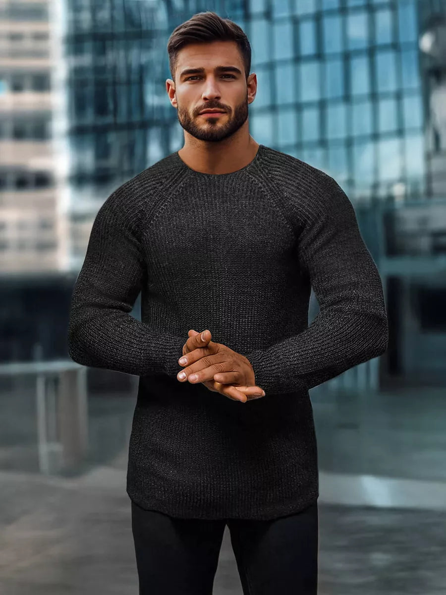 Black men's sweater Pedro