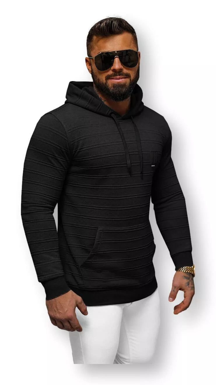 Men's black sweater Solar