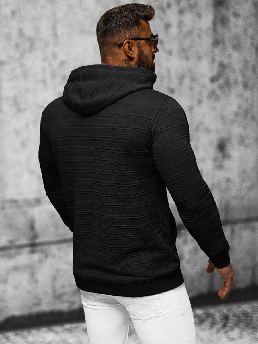Men's black sweater Solar