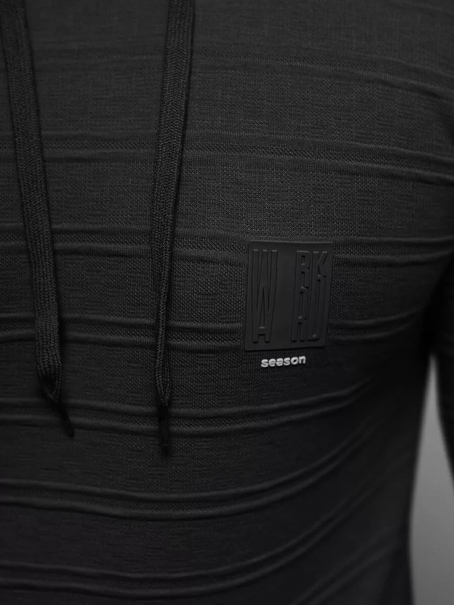 Men's black sweater Solar