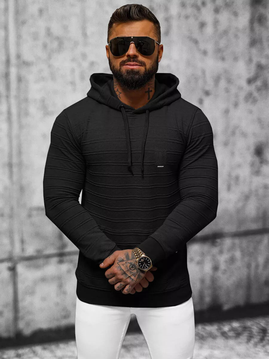 Men's black sweater Solar