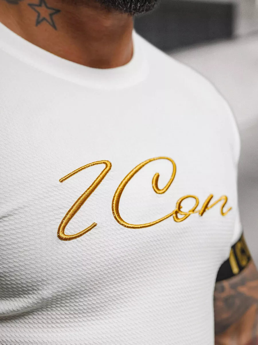 White men's T-shirt Icon