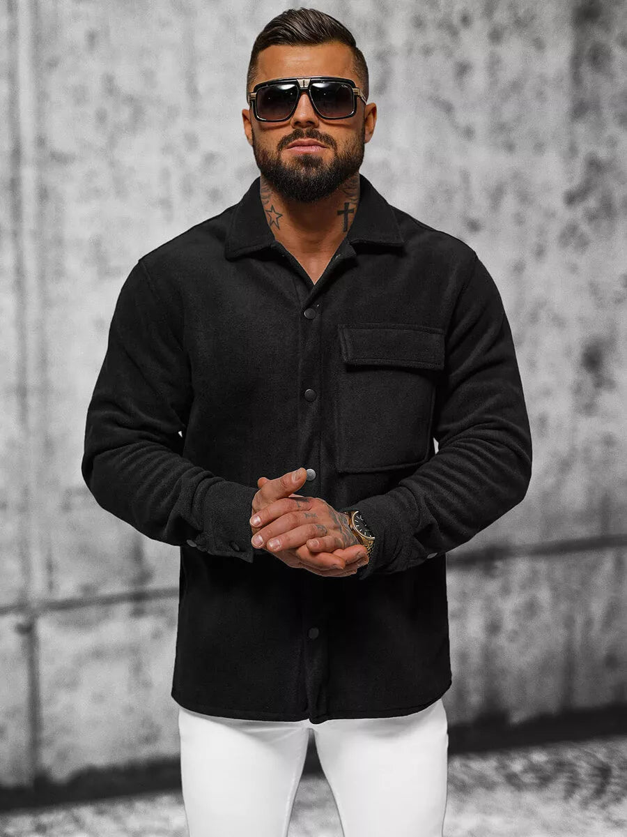 Black men's shirt Gizel