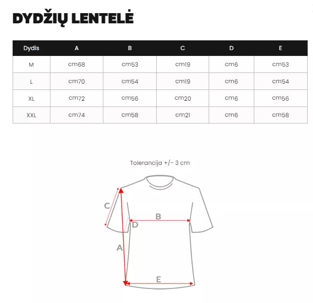 Men's black T-shirt King