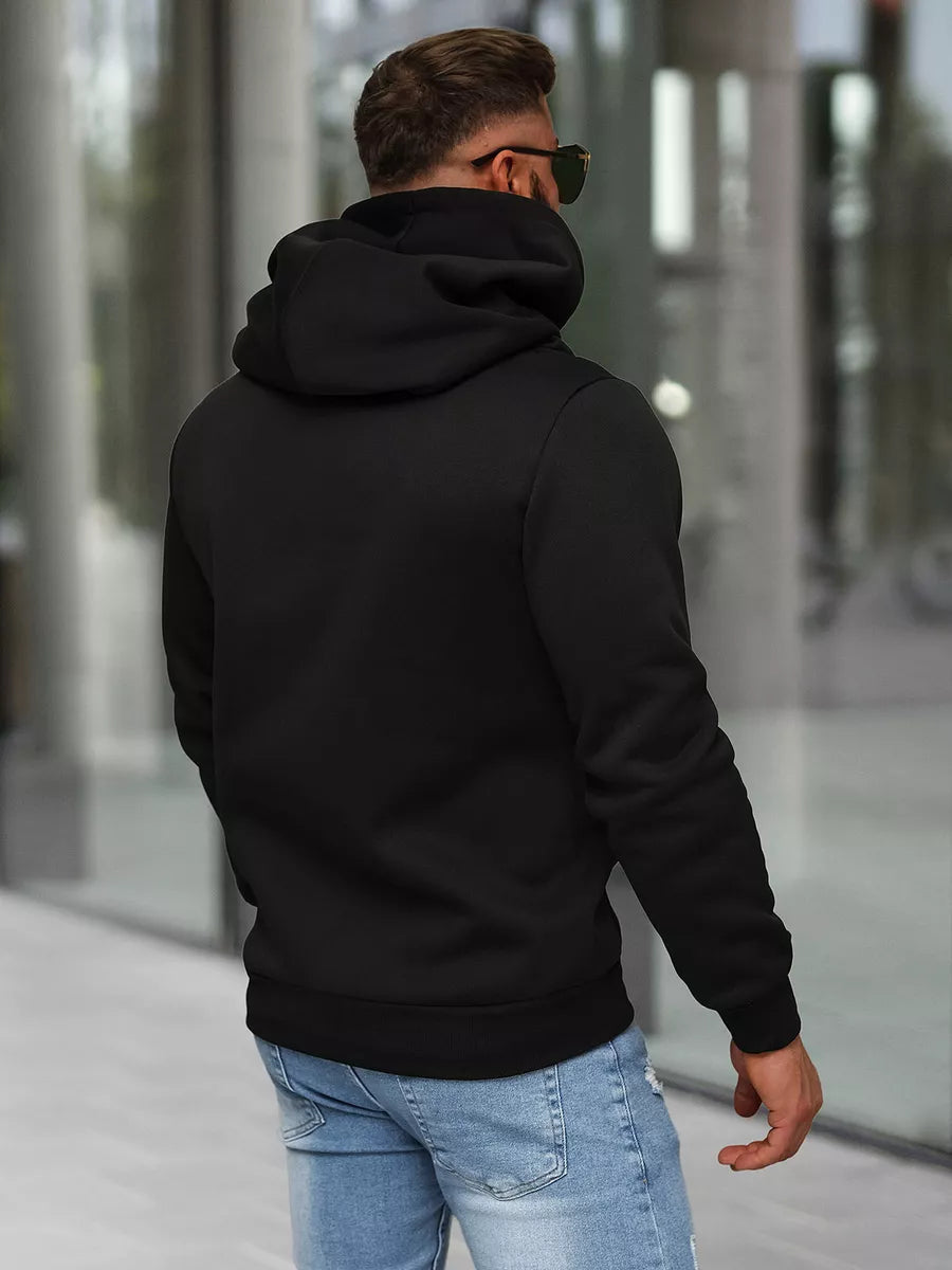 Men's black hoodie Chicago
