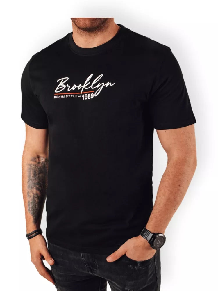 Men's black T-shirt CityStyle
