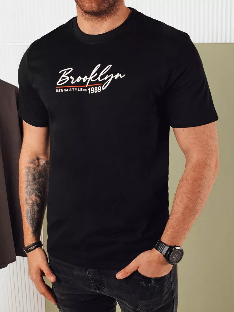 Men's black T-shirt CityStyle