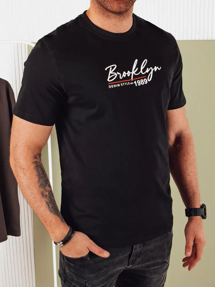 Men's black T-shirt CityStyle
