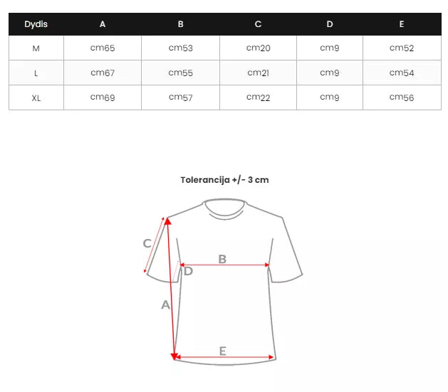 Men's black T-shirt Totem