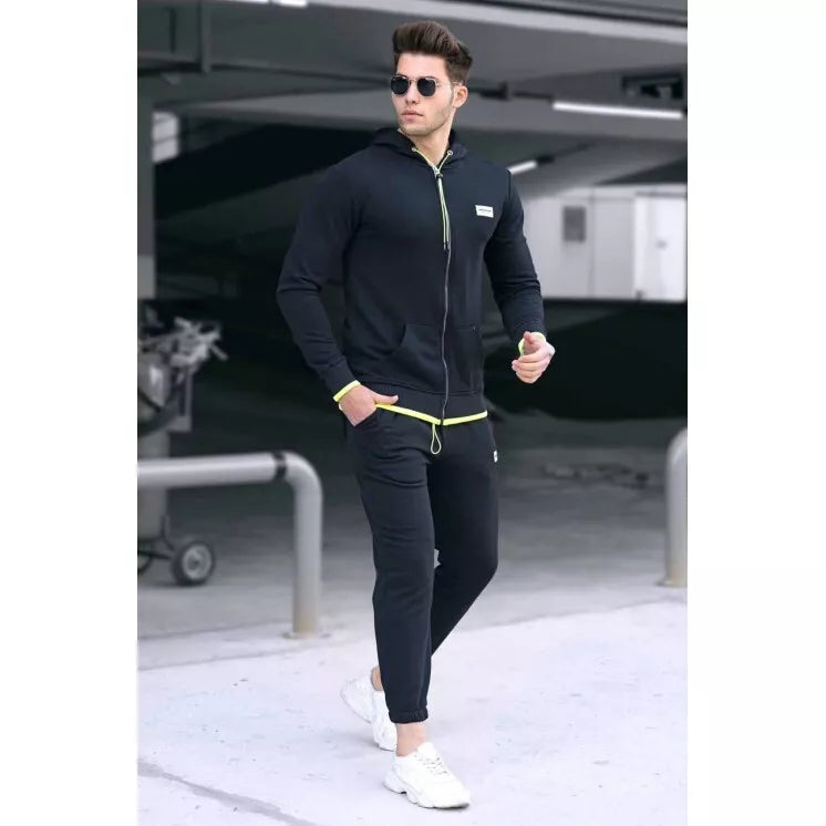 Men's black tracksuit "Monero"