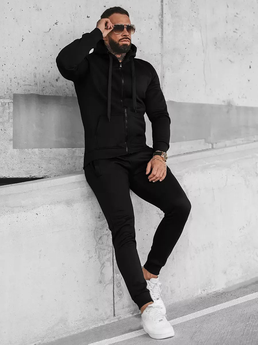 Black men's tracksuit Pazar