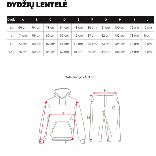 Men's black - khaki set Ben