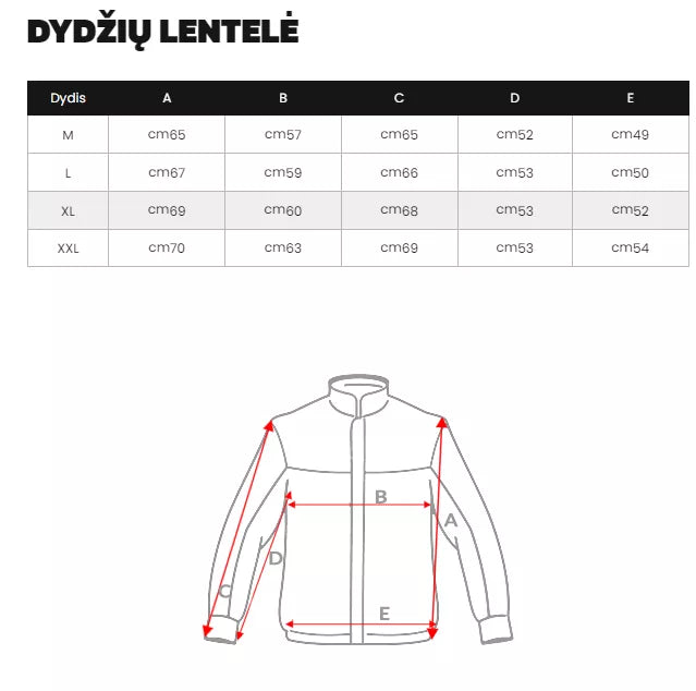 Men's spring - autumn jacket in red color Nosal