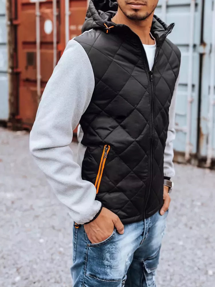 Men's gray hooded jacket Nomad