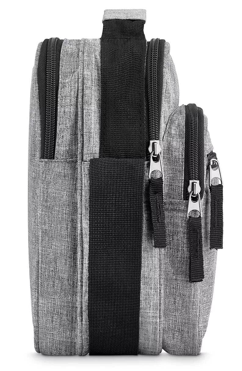 Men's gray handbag Kornel