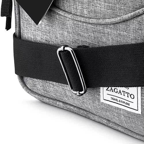 Men's gray handbag Kornel