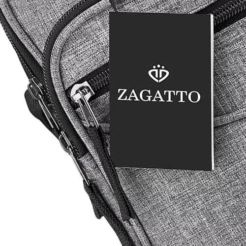 Men's gray handbag Kornel