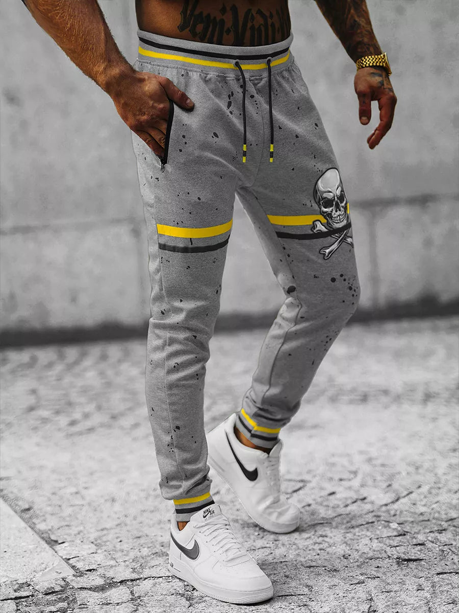 Men's gray casual pants Vidi