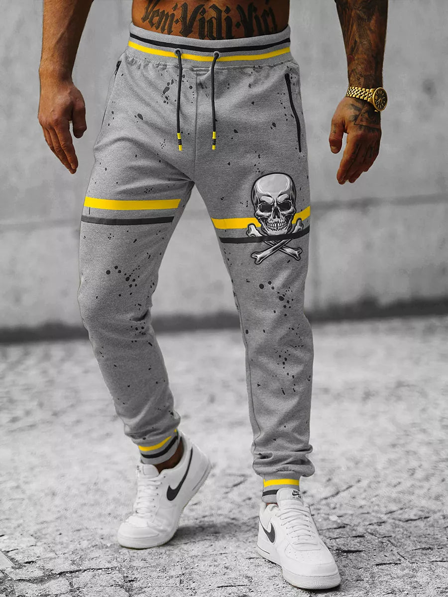 Men's gray casual pants Vidi