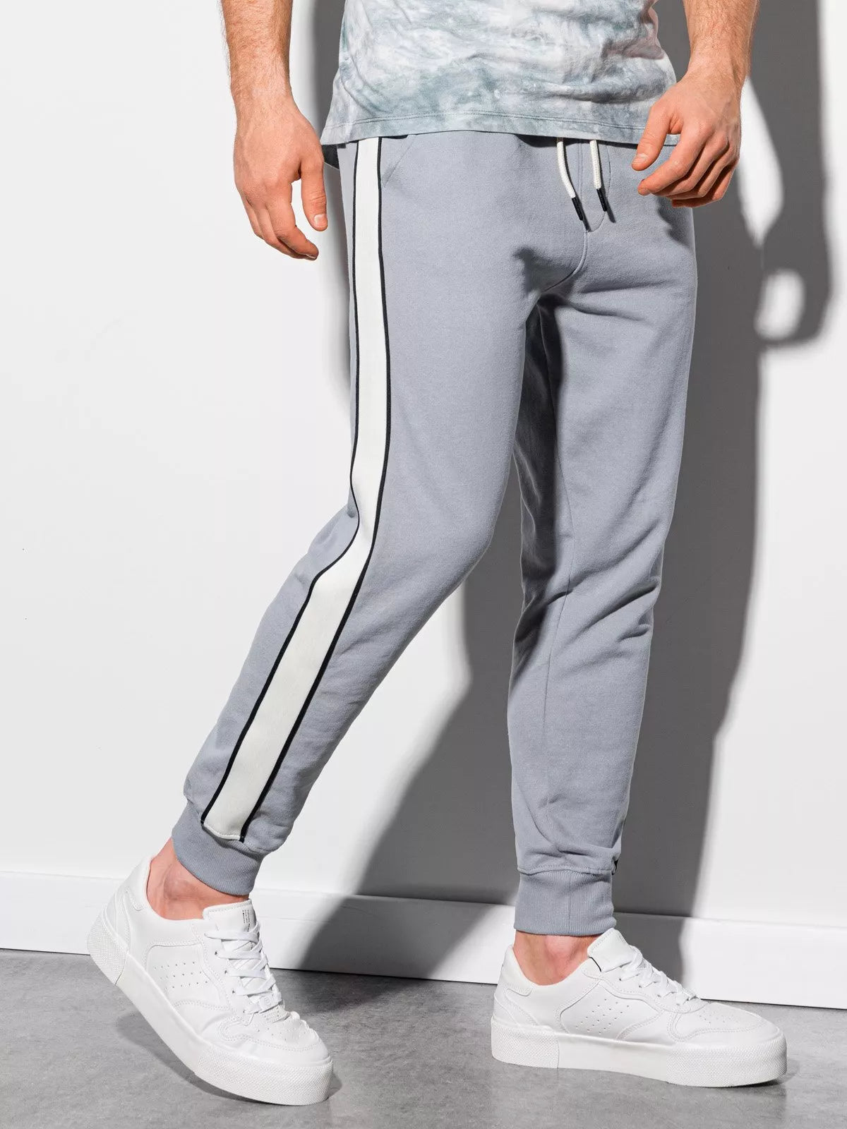 Men's gray casual pants Libam 