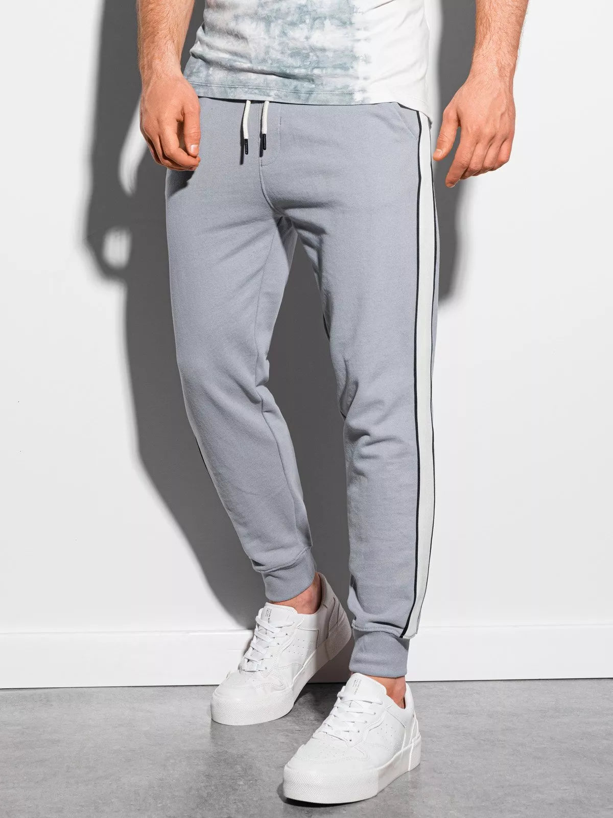 Men's gray casual pants Libam 