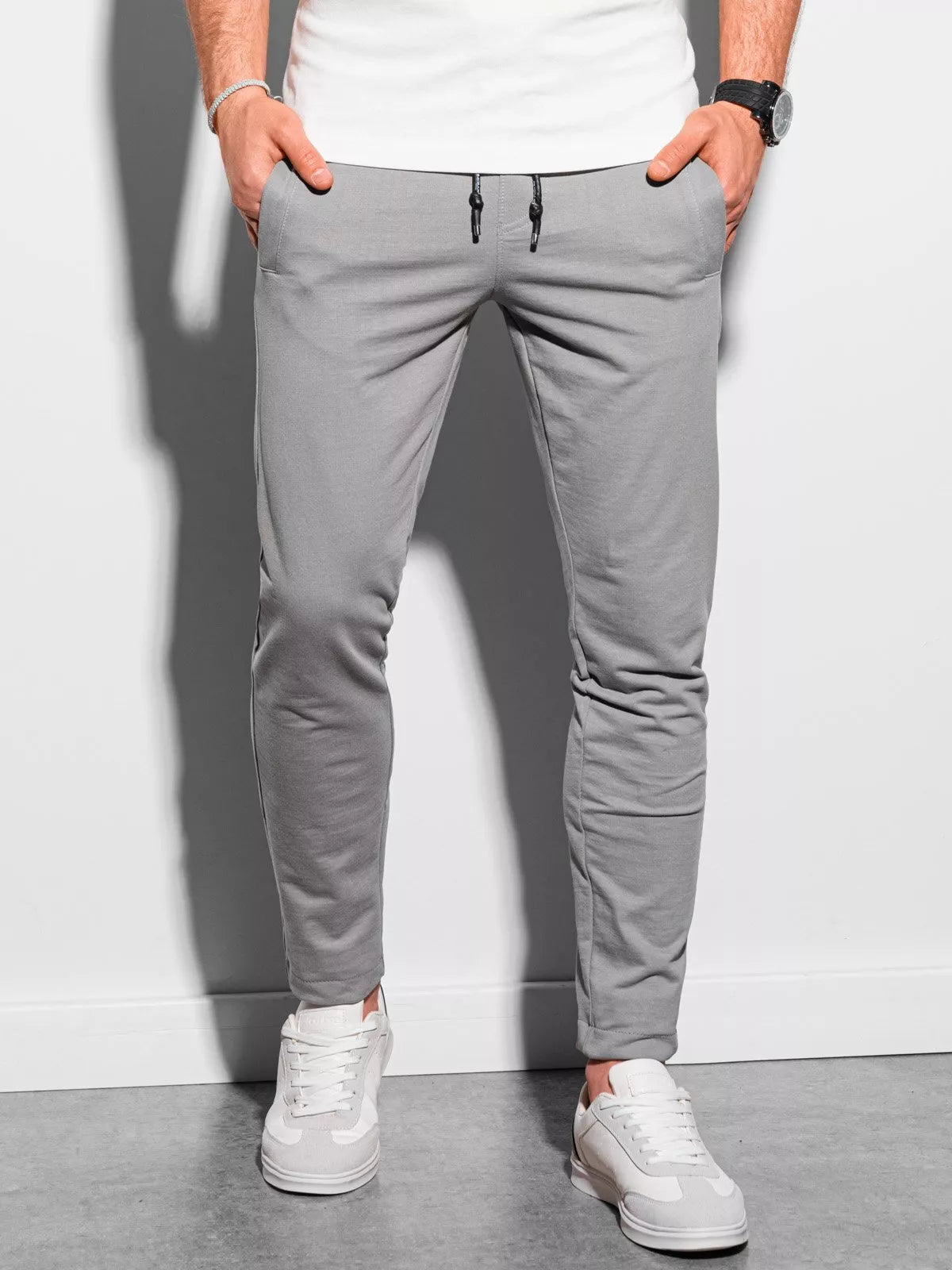 Men's gray casual pants Moll