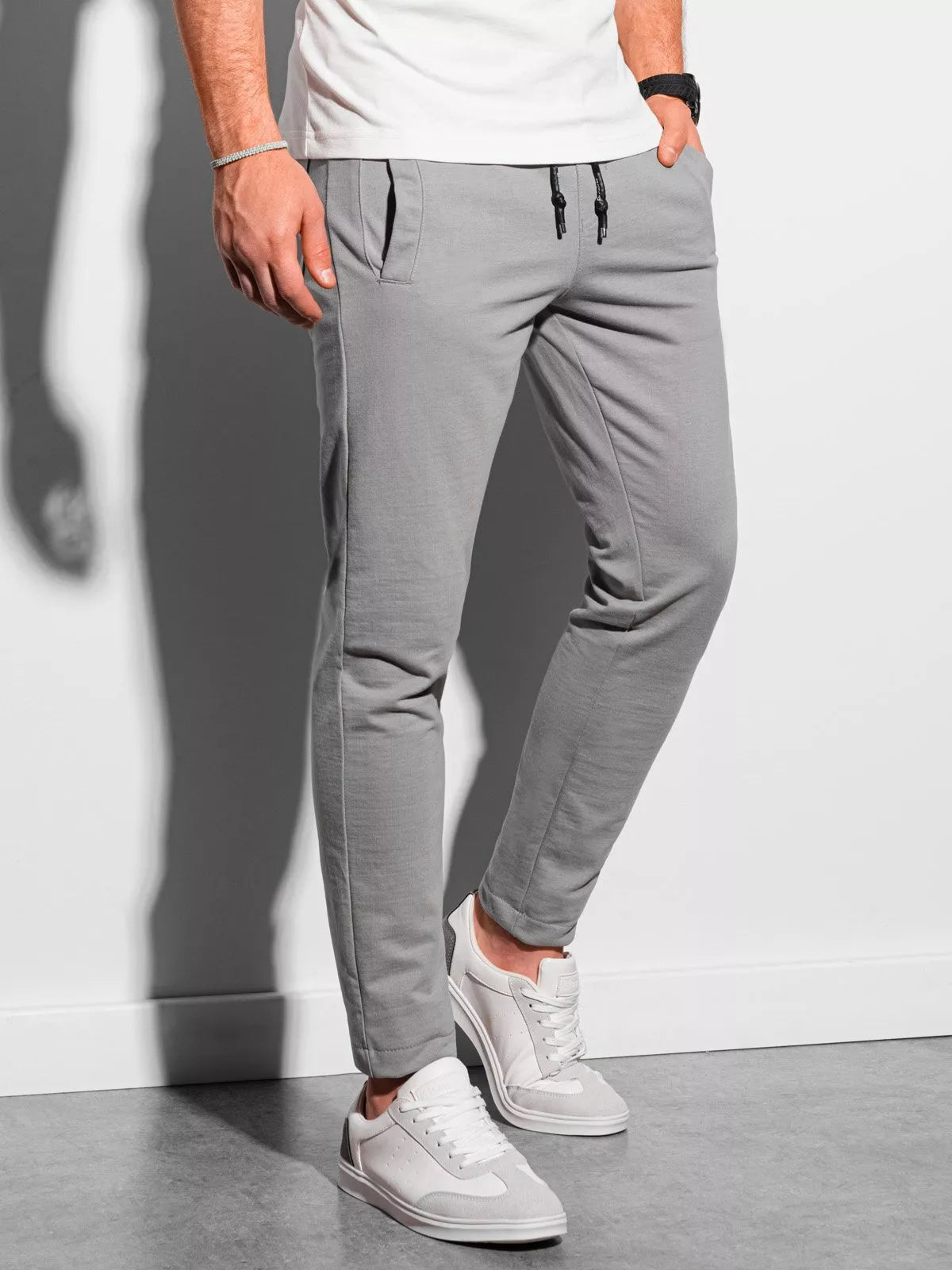 Men's gray casual pants Moll
