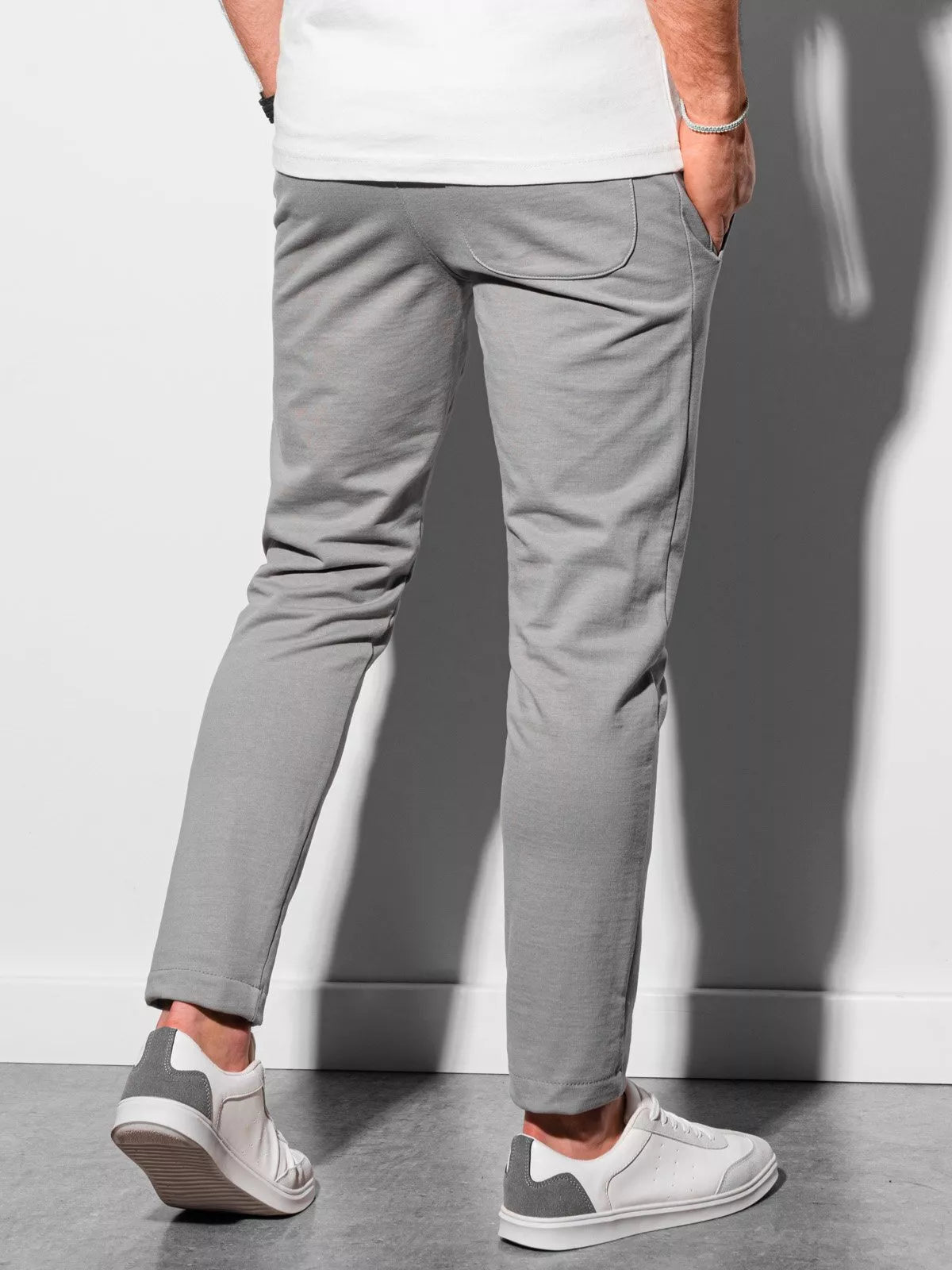 Men's gray casual pants Moll