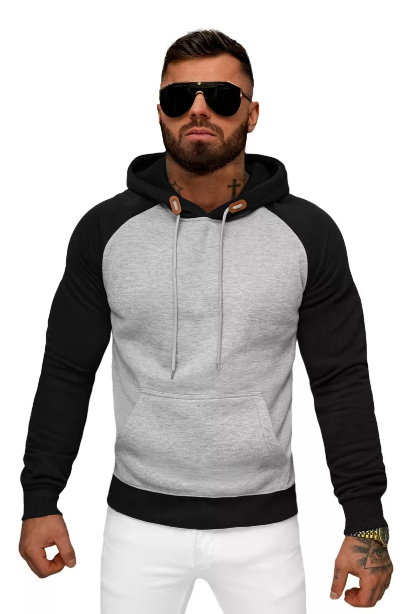 Men's gray hoodie Aiden