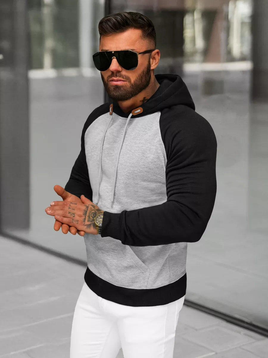 Men's gray hoodie Aiden