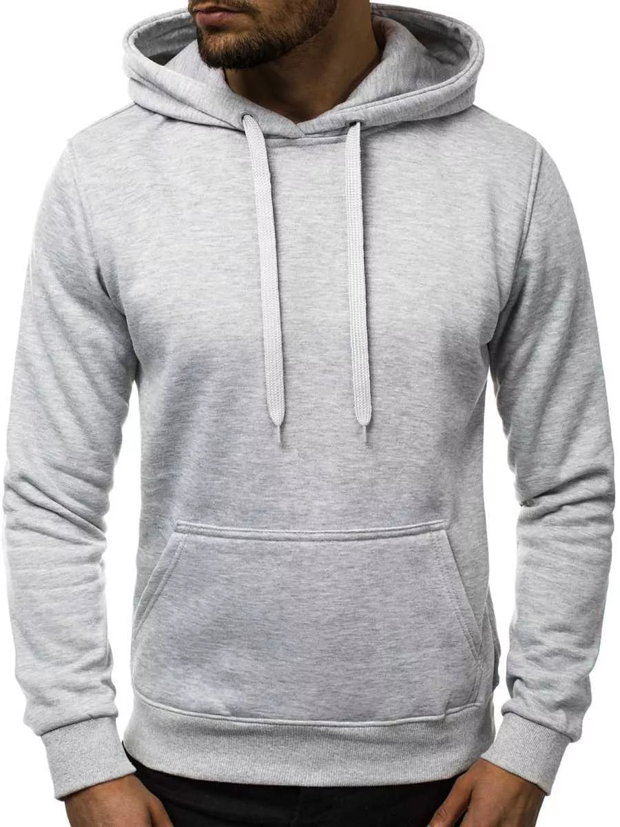 Men's gray hoodie Buvoli