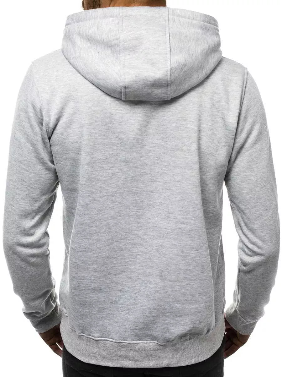 Men's gray hoodie Buvoli