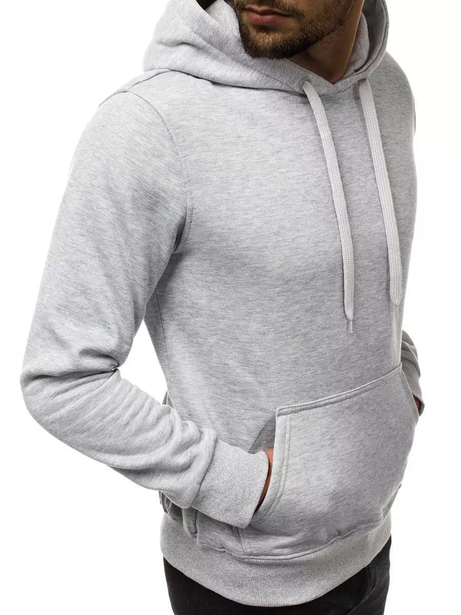 Men's gray hoodie Buvoli